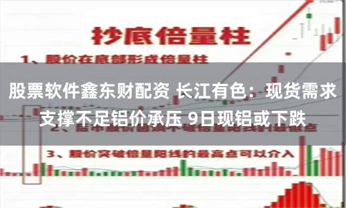 股票软件鑫东财配资 长江有色：现货需求支撑不足铝价承压 9日现铝或下跌