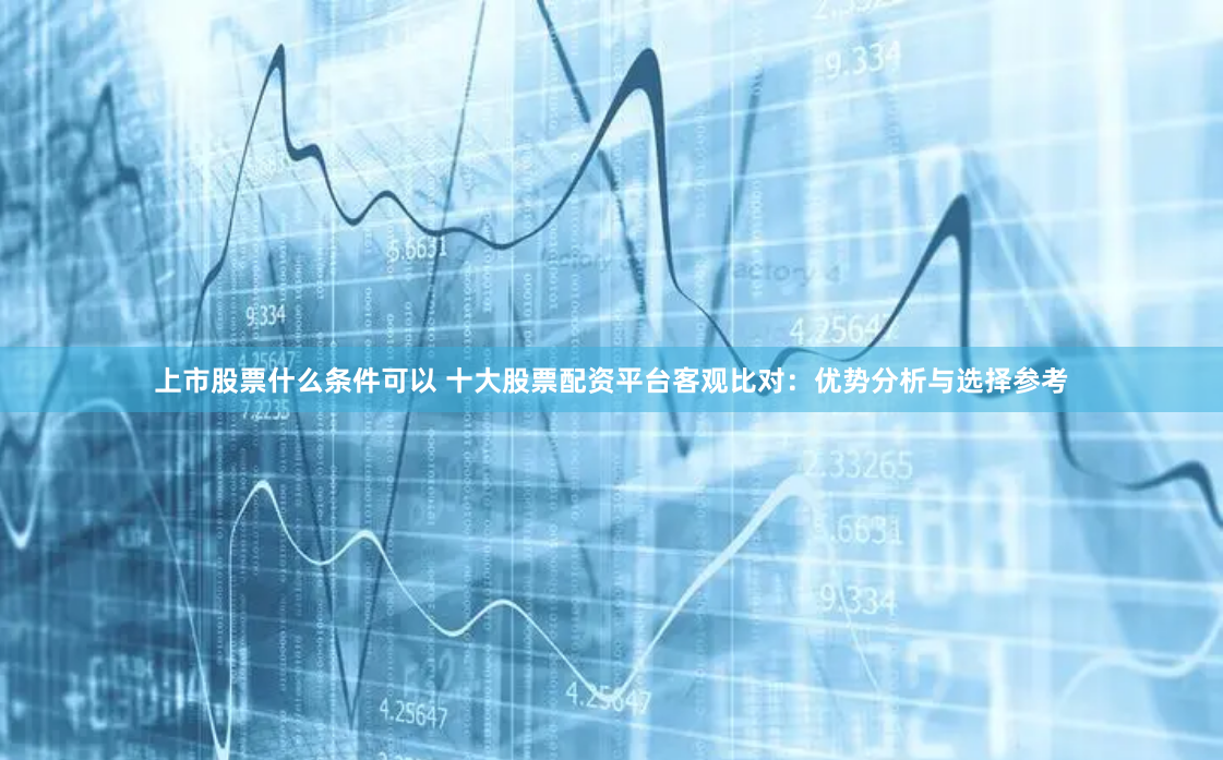 上市股票什么条件可以 十大股票配资平台客观比对：优势分析与选择参考